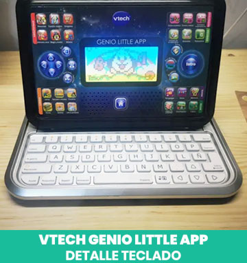 VTech Genio Little App: detalle teclado